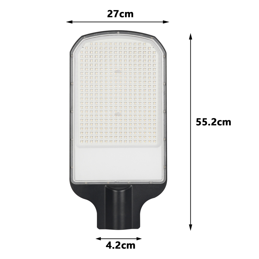 Brilagi - LED zewnętrzna lampa uliczna URBANLIGHT LED/200W/230V czarna IP65