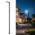 Brilagi - LED zewnętrzna lampa uliczna ze słupem i przegubem 3 m URBANLIGHT LED/100W/230V czarna IP65