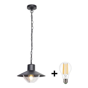 Brilagi - LED Zewnętrzna lampa wisząca VEERLE 1xE27/9W/230V IP44 Brilagi - LED Zewnętrzna lampa wisząca VEERLE 1xE27/9W/230V IP44