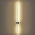 Brilagi - LED zewnętrzna oprawa ścienna AURA LED/20W/230V 3000K IP54 97 cm antracyt