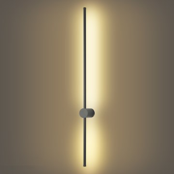 Brilagi - LED zewnętrzna oprawa ścienna AURA LED/20W/230V 3000K IP54 97 cm antracyt