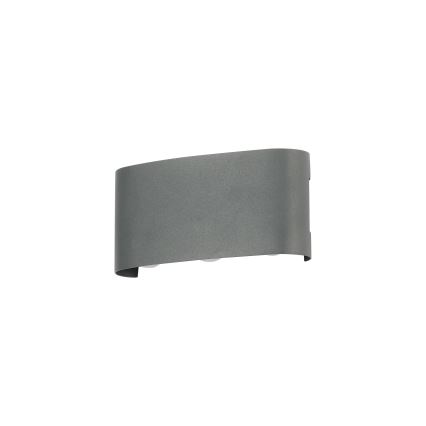 Brilagi - LED zewnętrzna oprawa ścienna FLAREBOX LED/6W/230V antracyt IP65