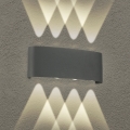 Brilagi - LED zewnętrzna oprawa ścienna FLAREBOX LED/8W/230V antracyt IP65