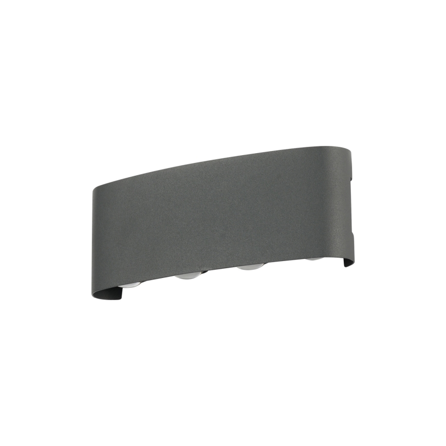 Brilagi - LED zewnętrzna oprawa ścienna FLAREBOX LED/8W/230V antracyt IP65
