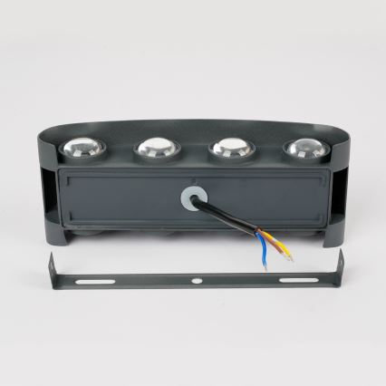 Brilagi - LED zewnętrzna oprawa ścienna FLAREBOX LED/8W/230V antracyt IP65