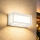 Brilagi - LED zewnętrzna oprawa ścienna z czujnikiem PARKER LED/12W/230V biała IP44