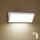 Brilagi - LED zewnętrzna oprawa ścienna z czujnikiem TRIANGLE LED/42W/230V 45 cm biała IP65