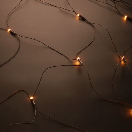Brilagi - LED Zewnętrzna świąteczna kurtyna 160xLED 7x2m IP44 ciepła biała