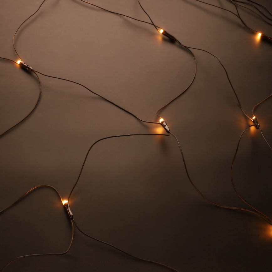 Brilagi - LED Zewnętrzna świąteczna kurtyna 160xLED 7x2m IP44 ciepła biała