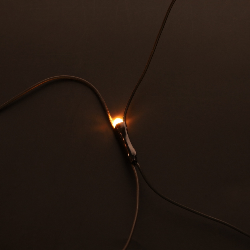 Brilagi - LED Zewnętrzna świąteczna kurtyna 160xLED 7x2m IP44 ciepła biała