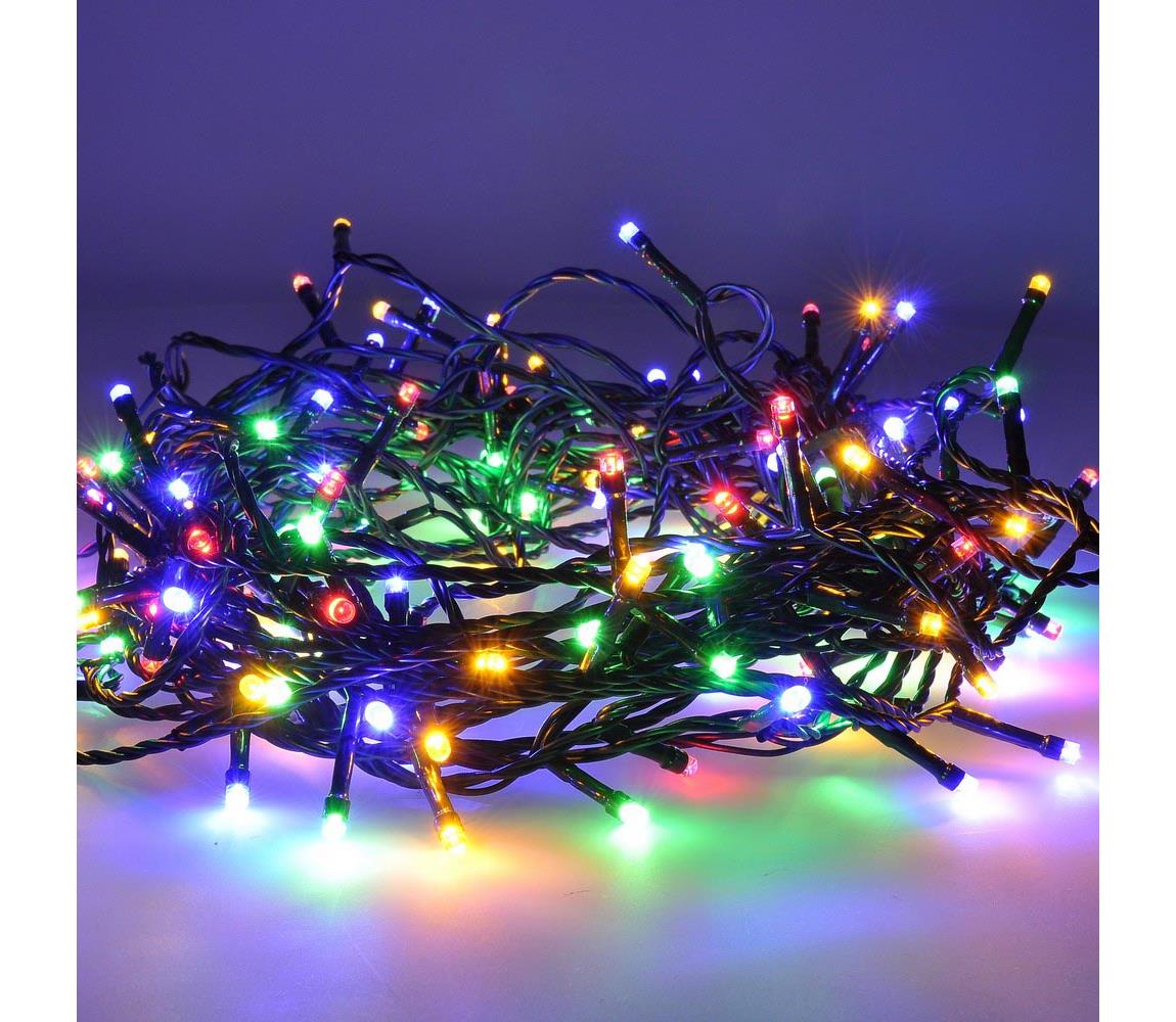 Brilagi - LED Zewnętrzny łańcuch dekoracyjny 150xLED/8 funkcji 18 m IP44 wielobarwny