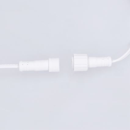 Brilagi - LED zewnętrzna girlanda dekoracyjna GIRLANDA 25xE12/0,8W/230V 20m biała IP44 ciepła biała