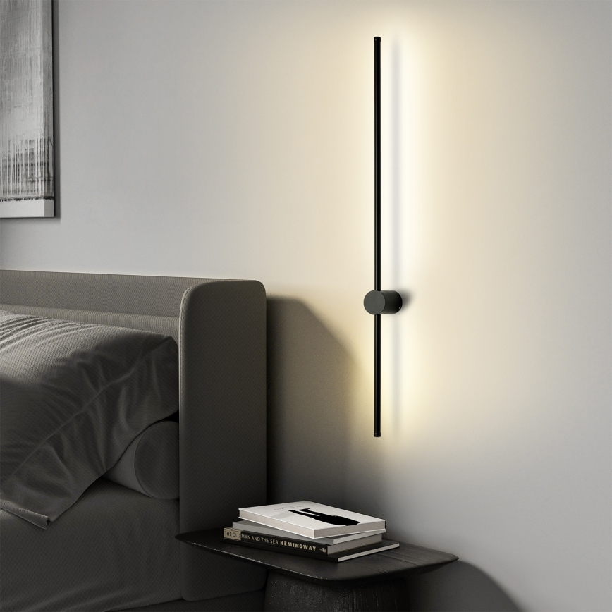 Brilagi - zewnętrzny kinkiet AURA LED/20W/230V 4000K IP54 97 cm czarny