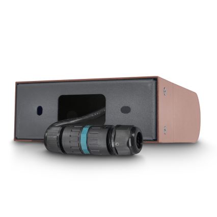 Brilagi - LED Zewnętrzny kinkiet CROTONE LED/7W/230V brązowy IP54