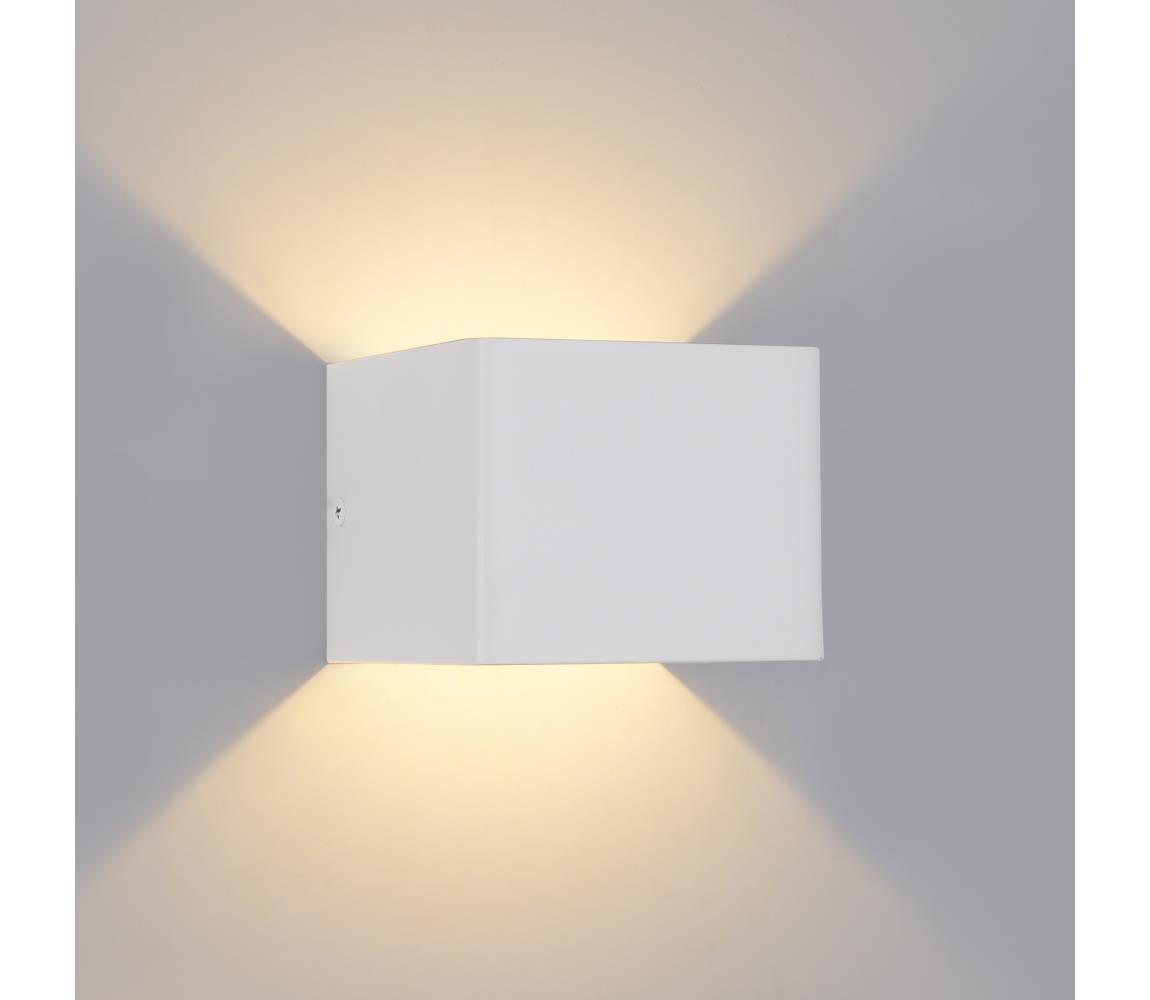 Brilagi - LED zewnętrzny kinkiet DONNANI LED/5W/230V 10 cm biały IP44