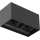 Brilagi - LED zewnętrzny kinkiet DOUBLE CUBE LED/12W/230V antracyt IP65