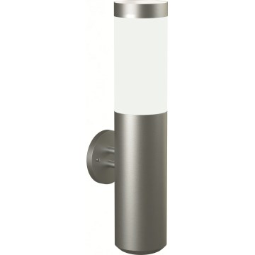 Brilagi - LED zewnętrzny kinkiet ELIA 1xE27/7W/230V 4000K IP44 matowy chrom