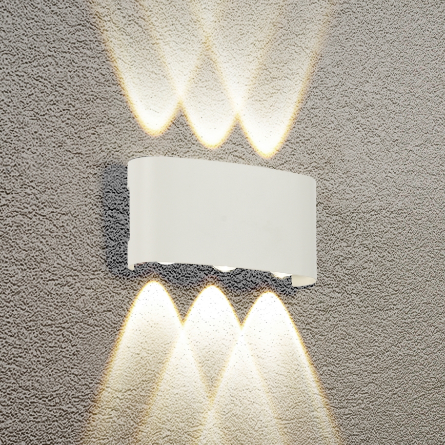 Brilagi - LED zewnętrzny kinkiet FLAREBOX LED/6W/230V biały IP65