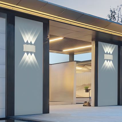 Brilagi - LED zewnętrzny kinkiet FLAREBOX LED/6W/230V biały IP65