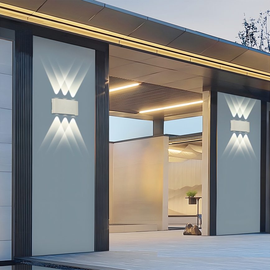 Brilagi - LED zewnętrzny kinkiet FLAREBOX LED/6W/230V biały IP65