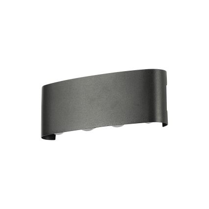 Brilagi - LED zewnętrzny kinkiet FLAREBOX LED/8W/230V czarny IP65