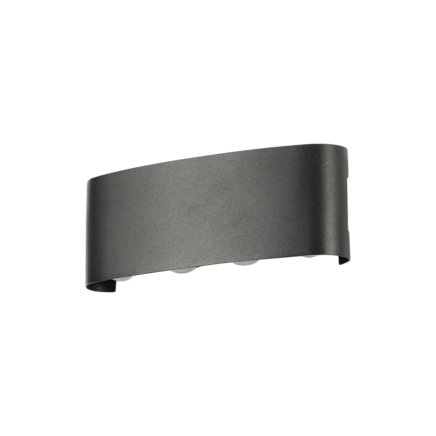 Brilagi - LED zewnętrzny kinkiet FLAREBOX LED/8W/230V czarny IP65