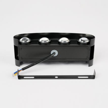 Brilagi - LED zewnętrzny kinkiet FLAREBOX LED/8W/230V czarny IP65