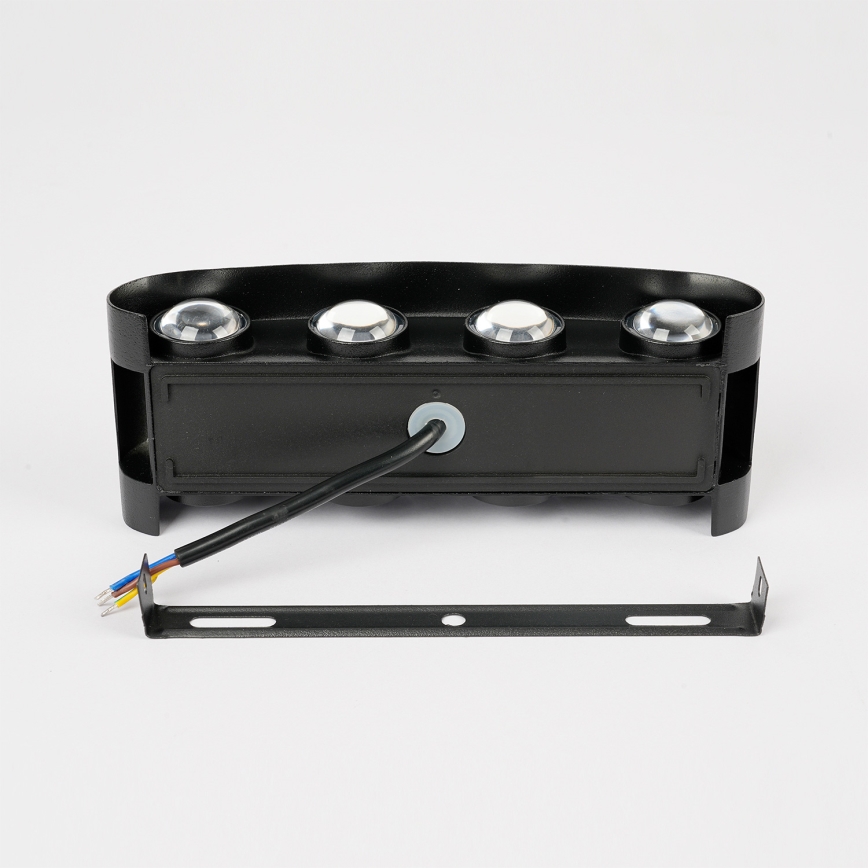 Brilagi - LED zewnętrzny kinkiet FLAREBOX LED/8W/230V czarny IP65