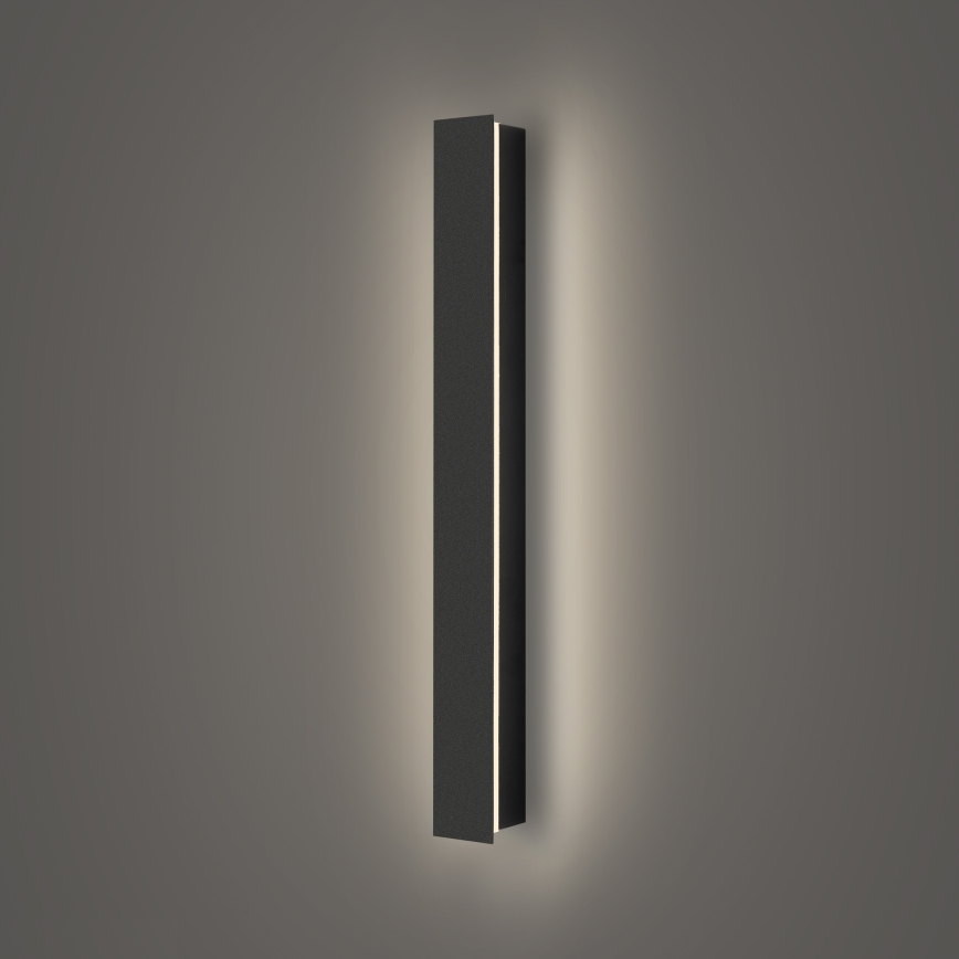 Brilagi - LED zewnętrzny kinkiet LINEAR LED/12W/230V 4000K IP65 50 cm czarny