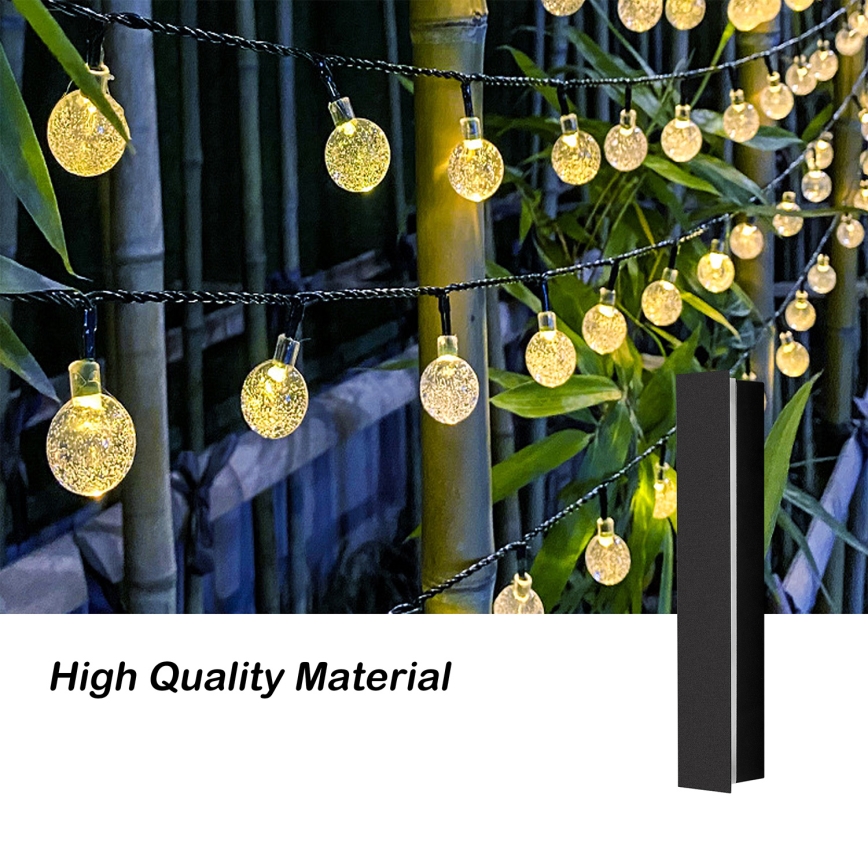 Brilagi - Zewnętrzna oprawa ścienna LED LINEAR LED/8W/230V 4000K IP65 30 cm czarna CRI 90