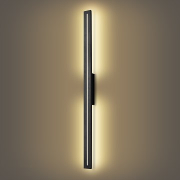 Brilagi - LED zewnętrzny kinkiet LINEO LED/24W/230V 3000K IP65 100 cm czarny