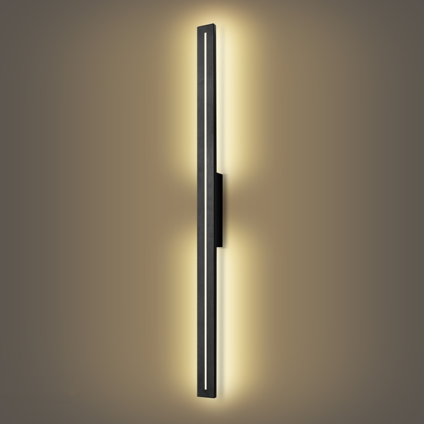 Brilagi - LED zewnętrzny kinkiet LINEO LED/24W/230V 3000K IP65 100 cm czarny
