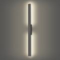 Brilagi - LED zewnętrzny kinkiet LUNA LED/24W/230V 4000K IP65 100 cm antracyt