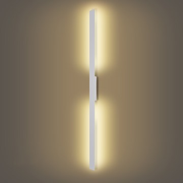 Brilagi - LED zewnętrzny kinkiet LUNA LED/30W/230V 3000K IP65 150 cm biały CRI 90