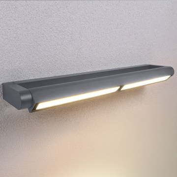 BRILAGI - LED zewnętrzny kinkiet na elewację SALERNO LED/24W/230V 66 cm antracyt IP65