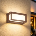 Brilagi - LED zewnętrzny kinkiet PARKER LED/12W/230V 3000/4500/6000K brązowy IP44