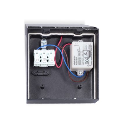 Brilagi - zewnętrzny kinkiet LED z czujnikiem RIANO LED/8W/230V antracyt IP65