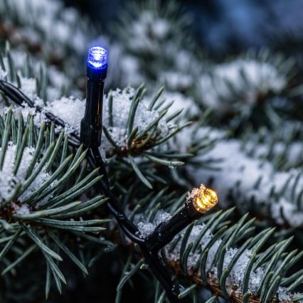 BRILAGI - LED zewnętrzny łańcuch świąteczny 100xLED/8 funkcji 13 m IP44 wielokolorowy
