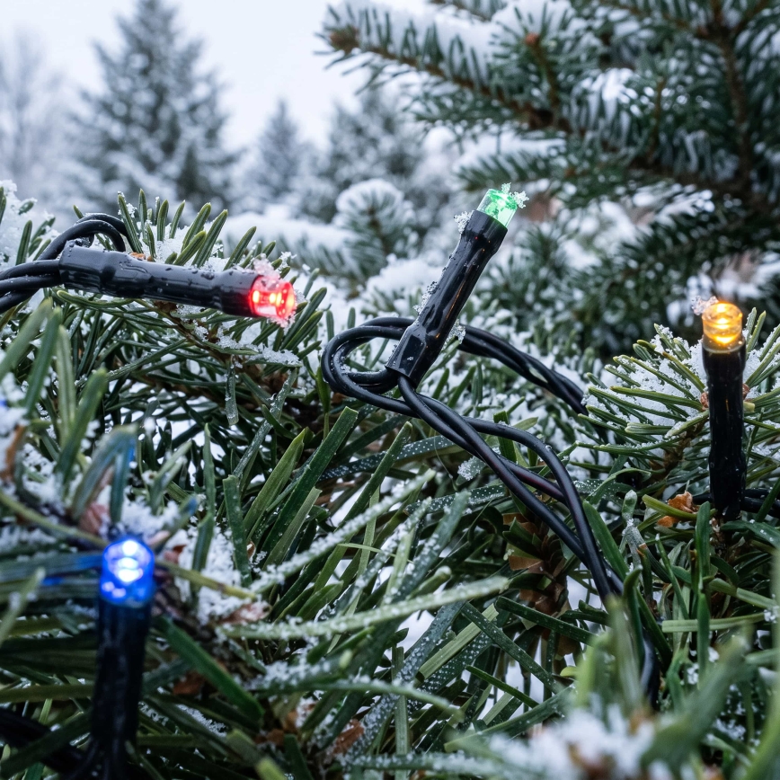 BRILAGI - LED zewnętrzny łańcuch świąteczny 100xLED/8 funkcji 13 m IP44 wielokolorowy