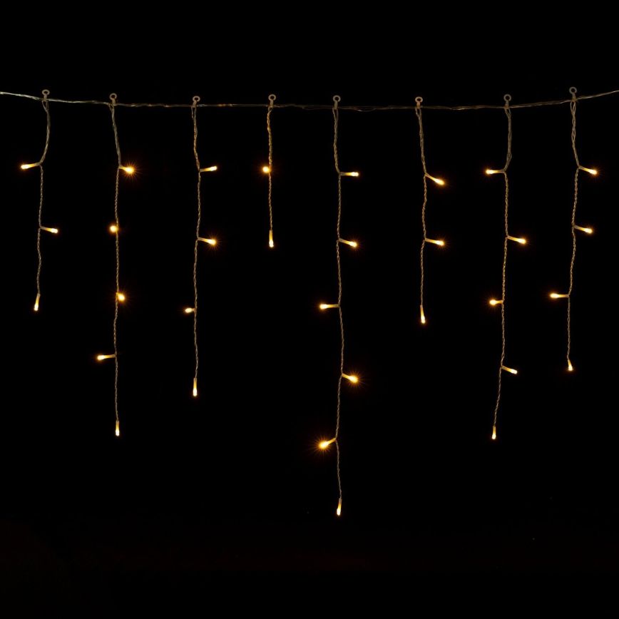 BRILAGI - LED Zewnętrzny łańcuch świąteczny 1500xLED/12W/8 funkcji 78x0,6m IP44 ciepła biała