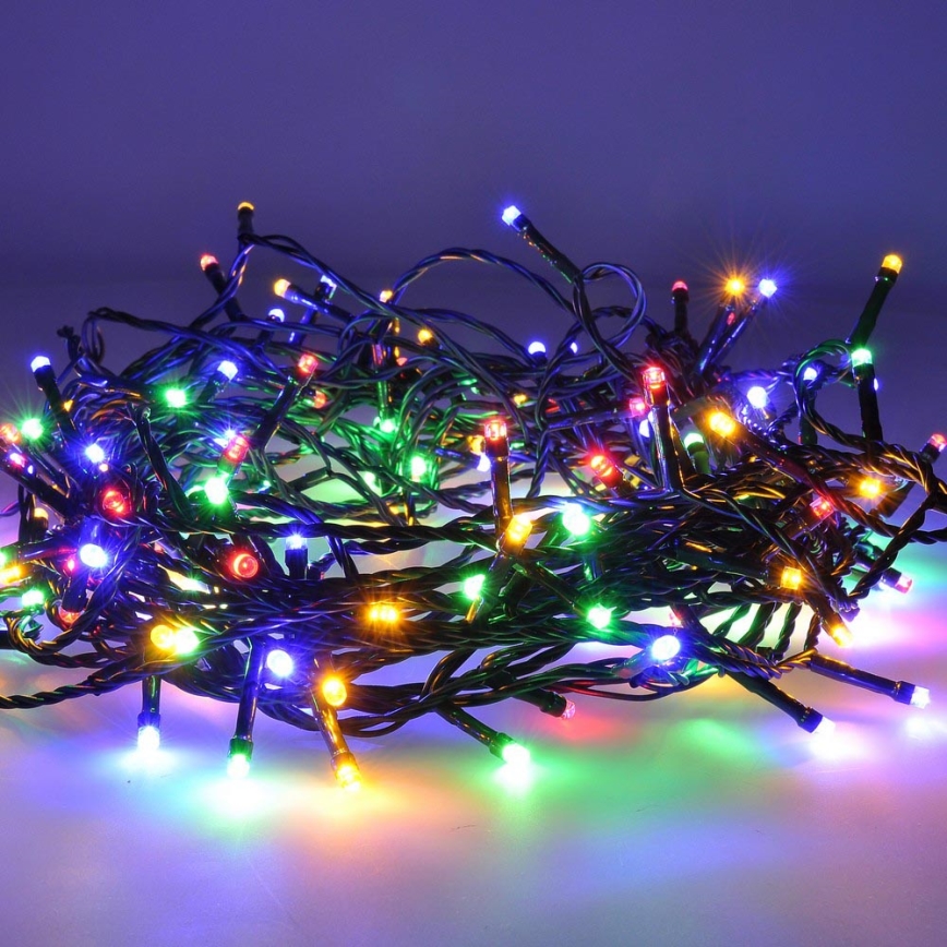 BRILAGI - LED zewnętrzny łańcuch świąteczny 300xLED/8 funkcji 35 m IP44 wielokolorowy