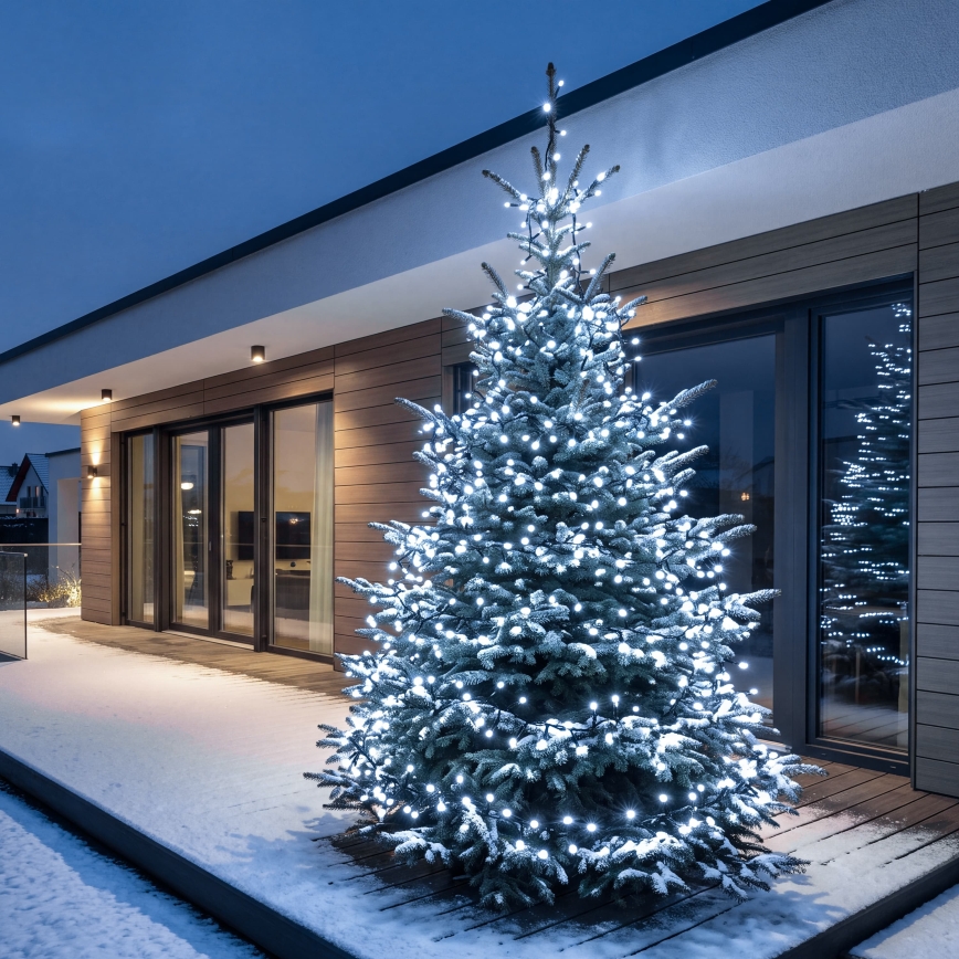 BRILAGI - LED Zewnętrzny łańcuch świąteczny 400xLED 13m IP44 zimna biel