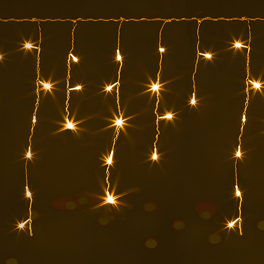 Brilagi - LED zewnętrzny łańcuch świąteczny 400xLED/8 trybów 23x0,6m IP44 ciepła biała