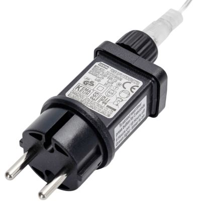 Brilagi - LED zewnętrzny łańcuch świąteczny 400xLED/8 trybów 23x0,6m IP44 zimna biel