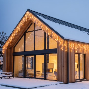 BRILAGI - LED Zewnętrzny łańcuch świąteczny 720xLED/8 funkcji 24m IP44 ciepłe białe sople
