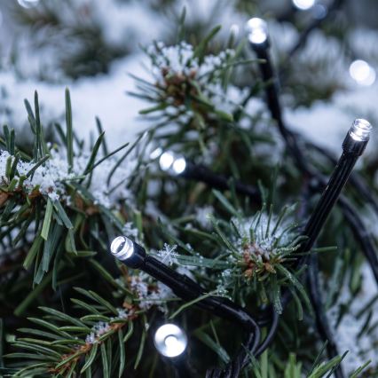 BRILAGI - LED zewnętrzny łańcuch świąteczny 800 diod LED, 21 m, IP44, zimna biel