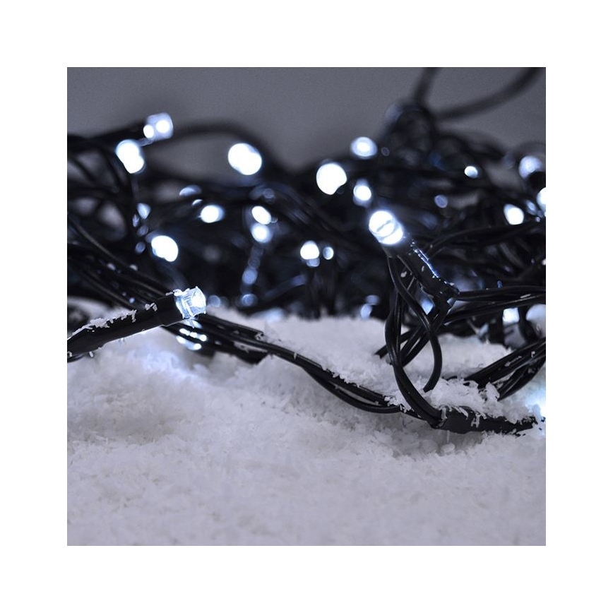Brilagi - LED Zewnętrzny łańcuch świąteczny700xLED/8 funkcji 75m IP44 zimna biel