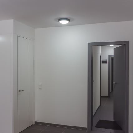 Brilagi - LED zewnętrzna lampa sufitowa LED/20W/230V śr. 23 cm IP54 antracyt