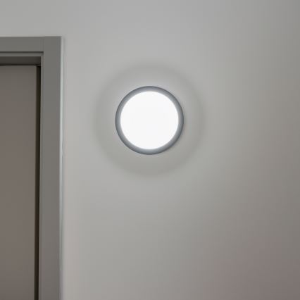 Brilagi - LED zewnętrzna lampa sufitowa LED/20W/230V śr. 23 cm IP54 antracyt