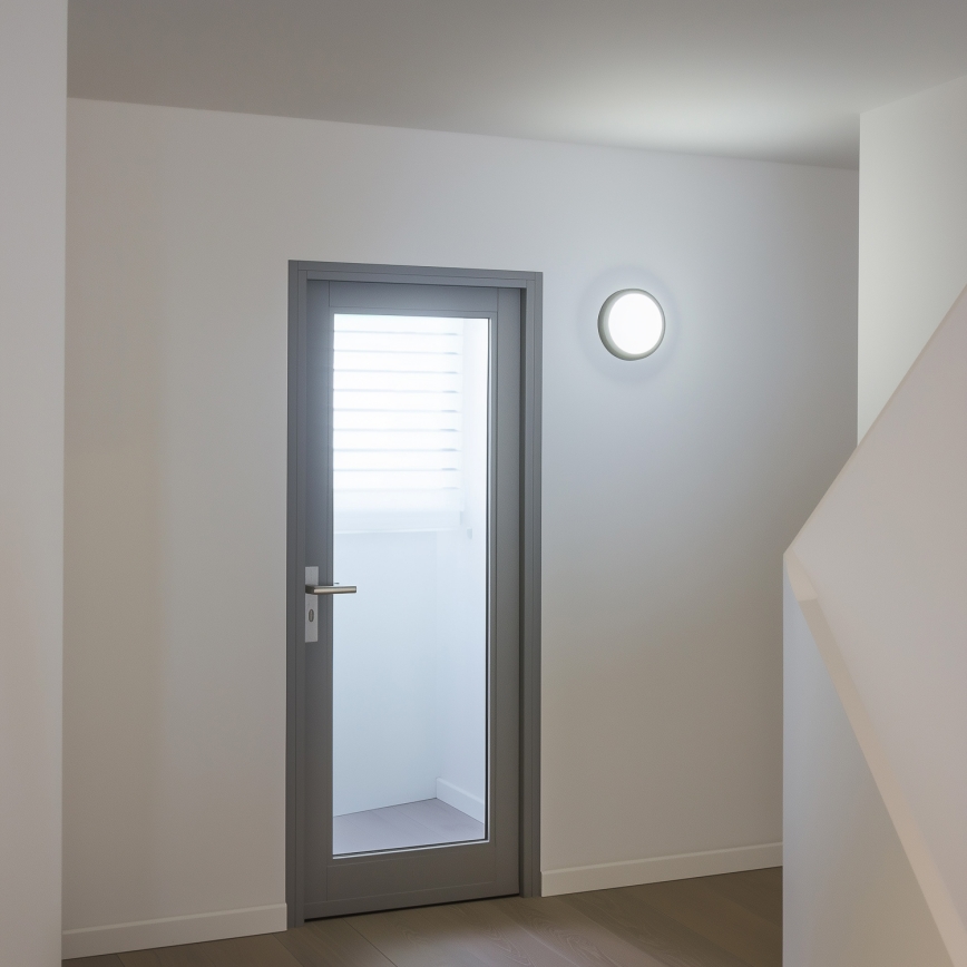 Brilagi - LED zewnętrzna lampa sufitowa LED/20W/230V śr. 23 cm IP54 antracyt